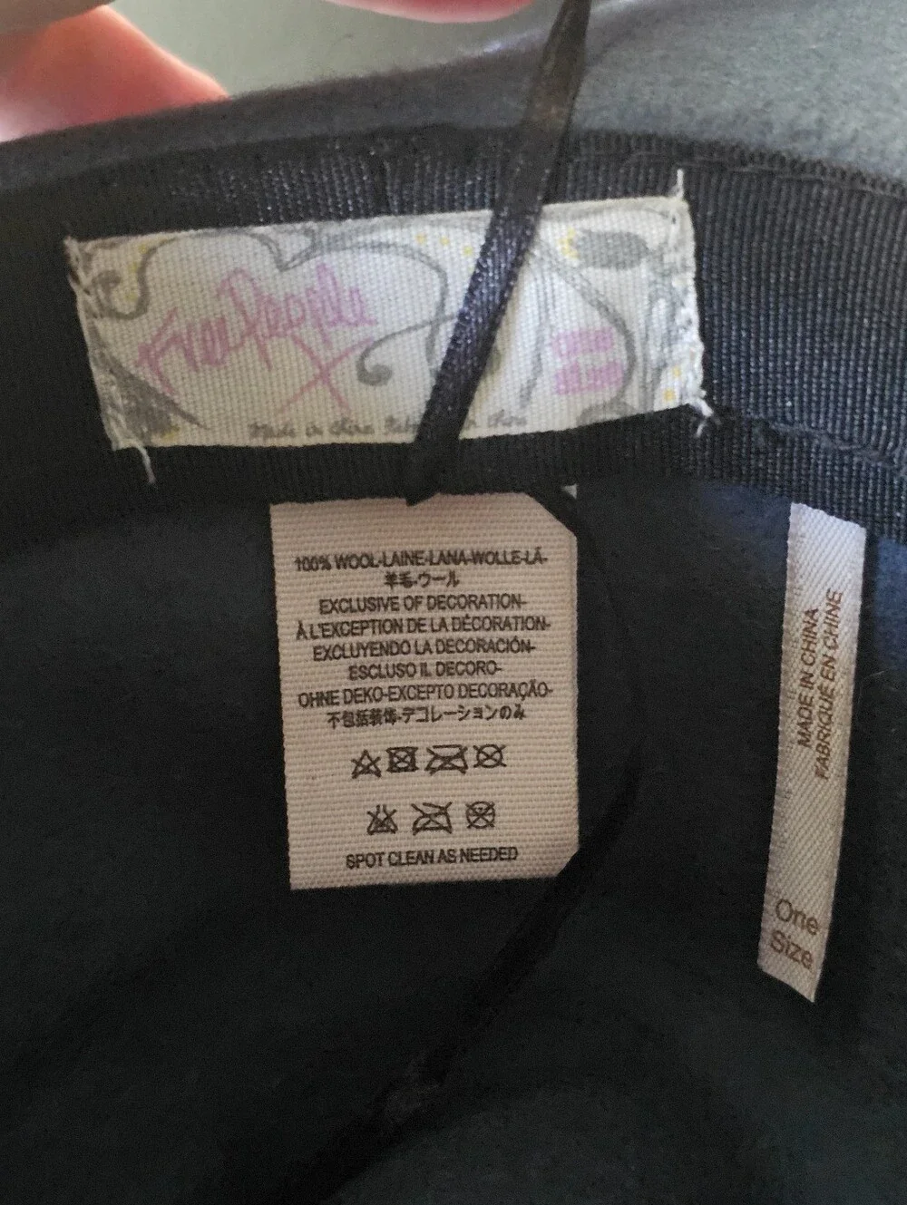 Free People Beaumont Suede Band Felt Hat